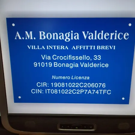 Am Bonagia Valderice Villa Intera Villa *